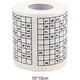 thumbnail image 5 of Sudoku Toilet Roll Tissue Napkin Soft Puzzle Game Funny Sudoku Paper Bath Towel for Birthday Decorations, 5 of 5