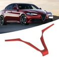 thumbnail image 3 of ABS Car Steering Wheel Frame Decoration Trim forStelvio Giulia, 3 of 8