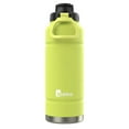 thumbnail image 3 of Bubba Trailblazer Insulated Stainless Steel Water Bottle with Straw Lid in Limelight, 40 oz., Rubberized, 3 of 6