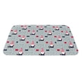 thumbnail image 2 of Haiem Christmas Gnome 1 Front Door Mat Indoor Outdoor Entrance, Waterproof All-Season, All-Weather Doormat, Durable Flannel Fabric, Fade Resistant, Low Profile, 16x24in, 2 of 8