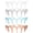 Color 03, variant on CoCoMangos 4 Pack Zig Zag Headbands for Women Men Teen Girls New U Shape Fashion Teeth Hair Comb Hairbands Plastic Headbands with Teeth Thin Zigzag Head Bands for Women's Hair