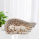 thumbnail image 4 of Estatua de Ángel para jardín, adornos para mascotas, Ángel para perro, estatua conmemorativa de tumba, 4 of 5