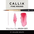 thumbnail image 5 of Willow Wolfe Callia Artist Fine Round Brush-10, 5 of 5