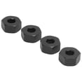 thumbnail image 2 of Adaptador hexagonal de cubo de rueda combinador de 4 piezas de 5 mm a 12 mm para camiones RC WPL D12 1/10 (negro), 2 of 14