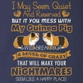 thumbnail image 3 of CafePress - Don't Mess With My Guinea Pig Long Sleeve T Shirt - Long Sleeve Dark T-Shirt, 3 of 4