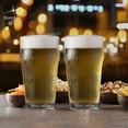thumbnail image 6 of Bormioli Rocco Nonix Set Of 4 19.75 Oz Beer Glasses, Made For Easy Drinking And Stacking, With A Classic Pint Glass Design, Made In Spain., 6 of 7