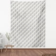 thumbnail image 4 of Ambesonne Ethnic Fabric by the Yard Upholstery, Herbs Leaves Art, 1 Yard, Khaki Grey and White, 4 of 5