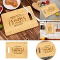 Mother's Day Wooden Chopping Board Engraved Commemorative Chopping ...