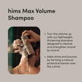thumbnail image 3 of Champú Hims Max Voluminizing, 190 ml, paquete de 2 unidades, para hombre, 3 of 6
