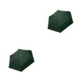 thumbnail image 2 of Guardoinrt Protection Solaire Maximale Parapluies Rotatifs avec Auvent Réglable Pliant Noir Vert 2Ensemble, 2 of 6