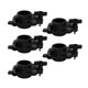 thumbnail image 1 of 5 x Soporte de montaje con clip para rejilla de tuberías para piezas de repuesto de tambor de 19 mm, color negro, 1 of 2