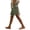 *099-Green, variant on Cutuoiiu Women's High Waist Bermuda Shorts Solid Color Cotton Lace Trim Side Seam Drawstring Waist Casual Pocket Shorts Loose Fit Plus Size Beach Shorts for Everyday Casual Activities