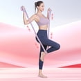 thumbnail image 1 of YWIYIUD 1PC 46.46x1.57inch Durable StretchingBand for Stretching and Flexibility Training Practical StretchingStrap Suitable for Adults and Teens Dance Gymnastics and Yoga, 1 of 5