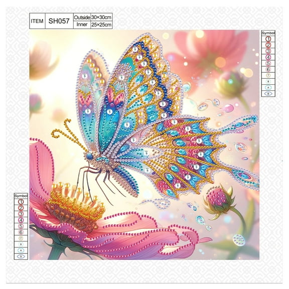 Butterfly Nectar Diamond Art Painting Kit