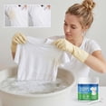 thumbnail image 2 of Sweat Stain Remove, Armpit and Collar Stain Remover Powder Odor Fabric Makeup Cleaner Stains Sweat Re and For Yellow, 2 of 10
