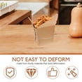 HOOWIFFY 50Pcs Compact Coffee Chinese Take Out Boxes with Wire Handle ...