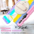thumbnail image 3 of XYX Case for Samsung Galaxy Tab S9/Tab S9 FE 11.0 Inch with 360 Degree Rotating, Hand Strap, Shoulder Strap, Colourful Pink, 3 of 7