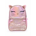 thumbnail image 3 of Wonder Nation Girl's 17" Leopard Cat Backpack & Lunch Box Set, Pink, 3 of 9
