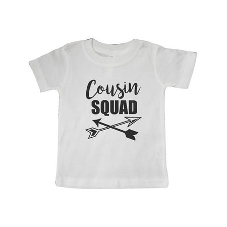 

Inktastic Cousin Squad with Arrows Gift Baby Boy or Baby Girl T-Shirt