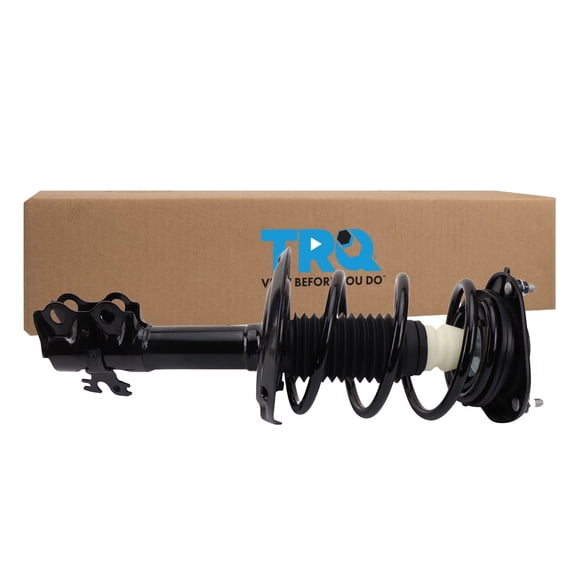 TRQ Front Left Strut and Spring Assembly Coil Spring Fits 2019-2022 Toyota Corolla