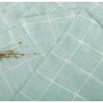 thumbnail image 2 of Kitchen Curtains 24 Inch Cafe Curtain Tiers Boho Linen Textured Short Curtains for Bathroom Farmhouse Small Window Curtain Rod Pocket 2 Panels (Light Green), 2 of 6