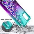 thumbnail image 5 of Nagebee For Blu View Speed 5G Phone Case Women's Cute Glitter Liquid Phone Cover, 5 of 6
