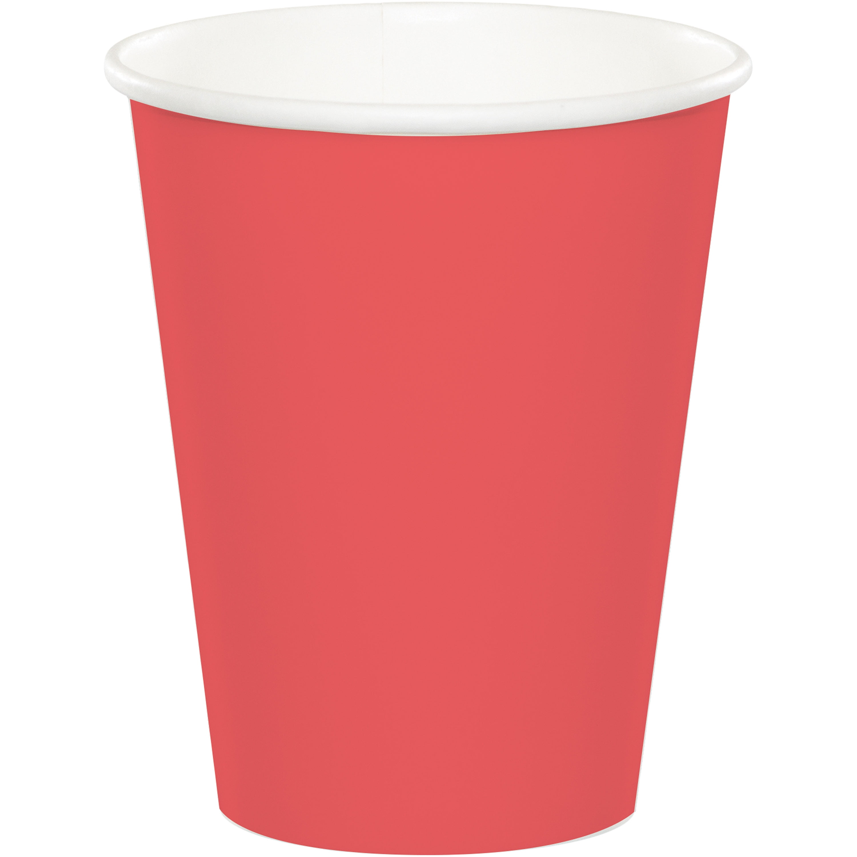 Touch of Color Hot/Cold Cups, 9 oz, Burgundy - 24 count