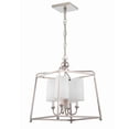 thumbnail image 3 of 2245-PN Crystorama Lighting Sylvan - 4 Light Chandelier-21 Inches Tall and 16 Inches Wide-Polished Nickel Finish    -Traditional Installation, 3 of 7