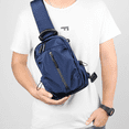 thumbnail image 4 of Sling Bag Crossbody Mochila Bandolera Hombres Mujeres, Senderismo Caminar Bicicleta Viajes Bicicleta Adepaton  CPB-US-CJZ581-3, 4 of 5