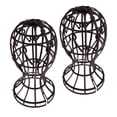 thumbnail image 1 of 2x Léger Présentoir Chapeau de Stockage er Rack - Outil de Décoration de Table Brun2, 1 of 8