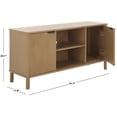 thumbnail image 4 of Safavieh Thurston Wood 2 Door Media Stand in Brown, 4 of 15