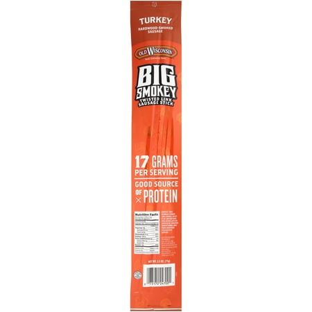 Old Wisconsin 2.5 oz Turkey Big Smokey Twisted Link