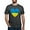 Dark Heather, variant on CafePress - Ukrainian Flag Heart Men's Deluxe T Shirt - Mens Tri-blend T-Shirt