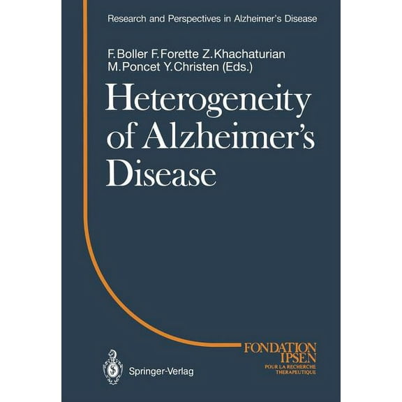 Research and Perspectives in Alzheimer's Heterogeneity of Alzheimer's Disease, (Paperback)