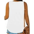 thumbnail image 2 of XCHQRTI Women's Plus 4th of July Tank Tops Graphic American Flag Sleeveless Shirts, 2 of 7