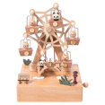 thumbnail image 2 of BKER Grande Roue Rotative Musique Bois Cadeau d'Anniversaire, 2 of 5