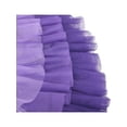 thumbnail image 4 of Sunny Fashion Girls Skirt Lavender Ruffle Tulle Tier Gradient Ballet Dance Performance 6 Years, 4 of 5