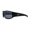 thumbnail image 3 of Mens Xloop Classic 90s Sport Wrap Plastic Sunglasses Matte Black, 3 of 4