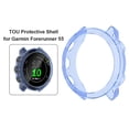 thumbnail image 3 of Cubierta de marco protector de piel antiarañazos para Garmin Forerunner 55/158 Smartwatch, 3 of 5