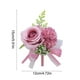 thumbnail image 3 of Broche de Novia con Flores, Broche Floral, Ramillete de Boda, 3 of 6