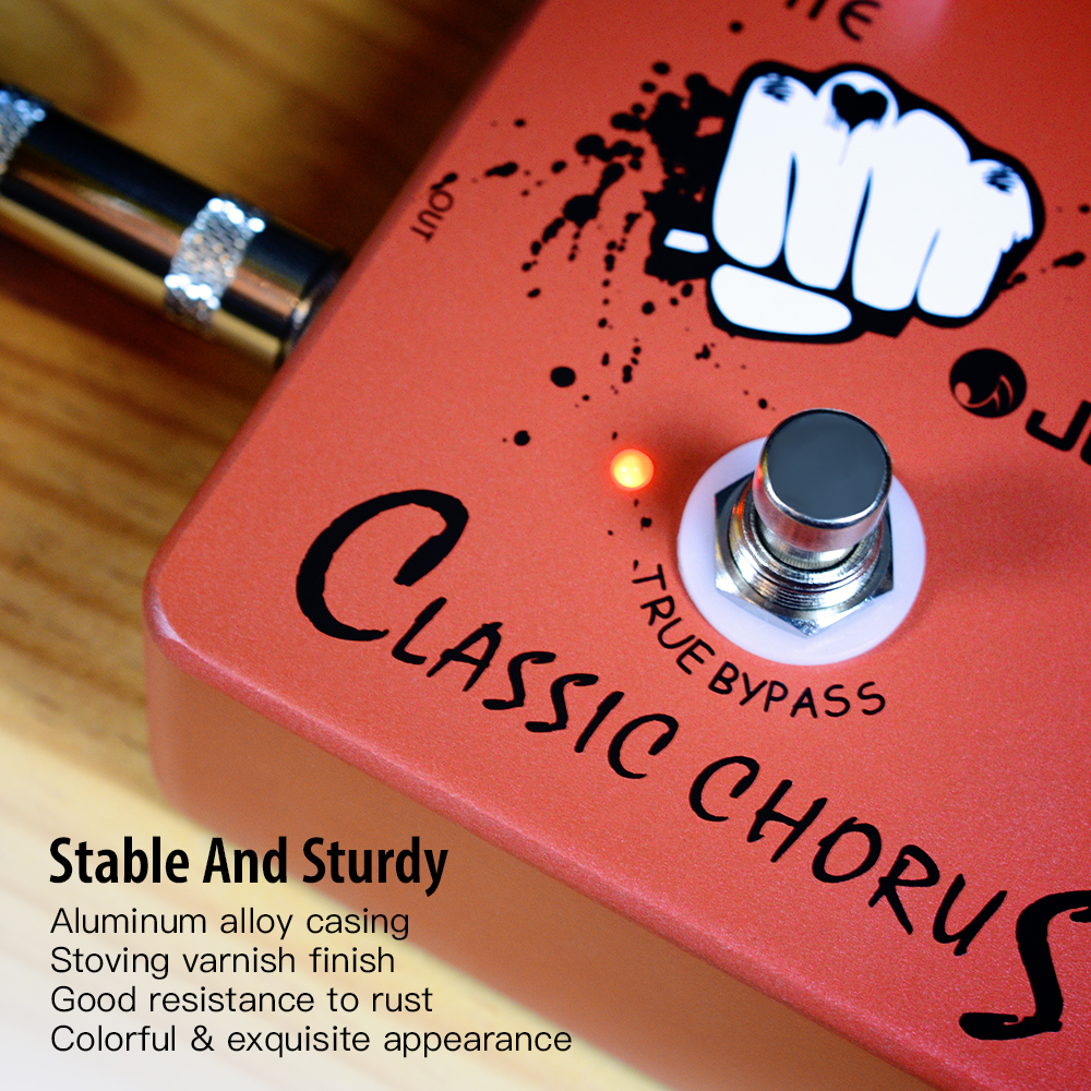 Joyo JF-05 Classic Chorus Guitar Effect Pedal True Bypass Mini Pedal Pure Analog DC 9V