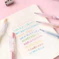 thumbnail image 6 of 16-Pack Glitter Gel Ink Pens, 0.7mm Fine Tip Retractable Colored Pens for Journaling & Drawing, 6 of 7
