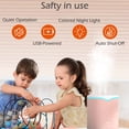 thumbnail image 6 of Humidifiers for Bedroom, 2L Cool Mist Humidifier for bedroom, USB Portable Desk Humidifier -pink, 6 of 6