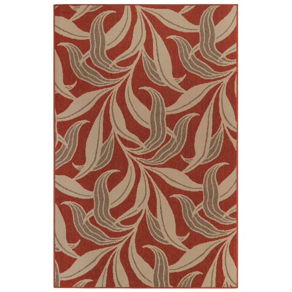 Liora Manne Riviera Leaf Outdoor Rug