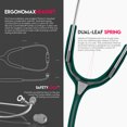 thumbnail image 5 of MDF Instruments MD One Epoch Titanium Dual Head Stethoscope, 5 of 9