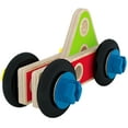 thumbnail image 4 of Hape Wooden 42 Piece Toddler Colorful Blocks Basic Builder Play Set for Kids 3+, 4 of 4
