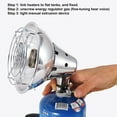 thumbnail image 3 of 15000 BTU Propane Tank-Top Heater PCTT15 High-Efficiency Burner for Tools & Home Improvement Projects, 3 of 8