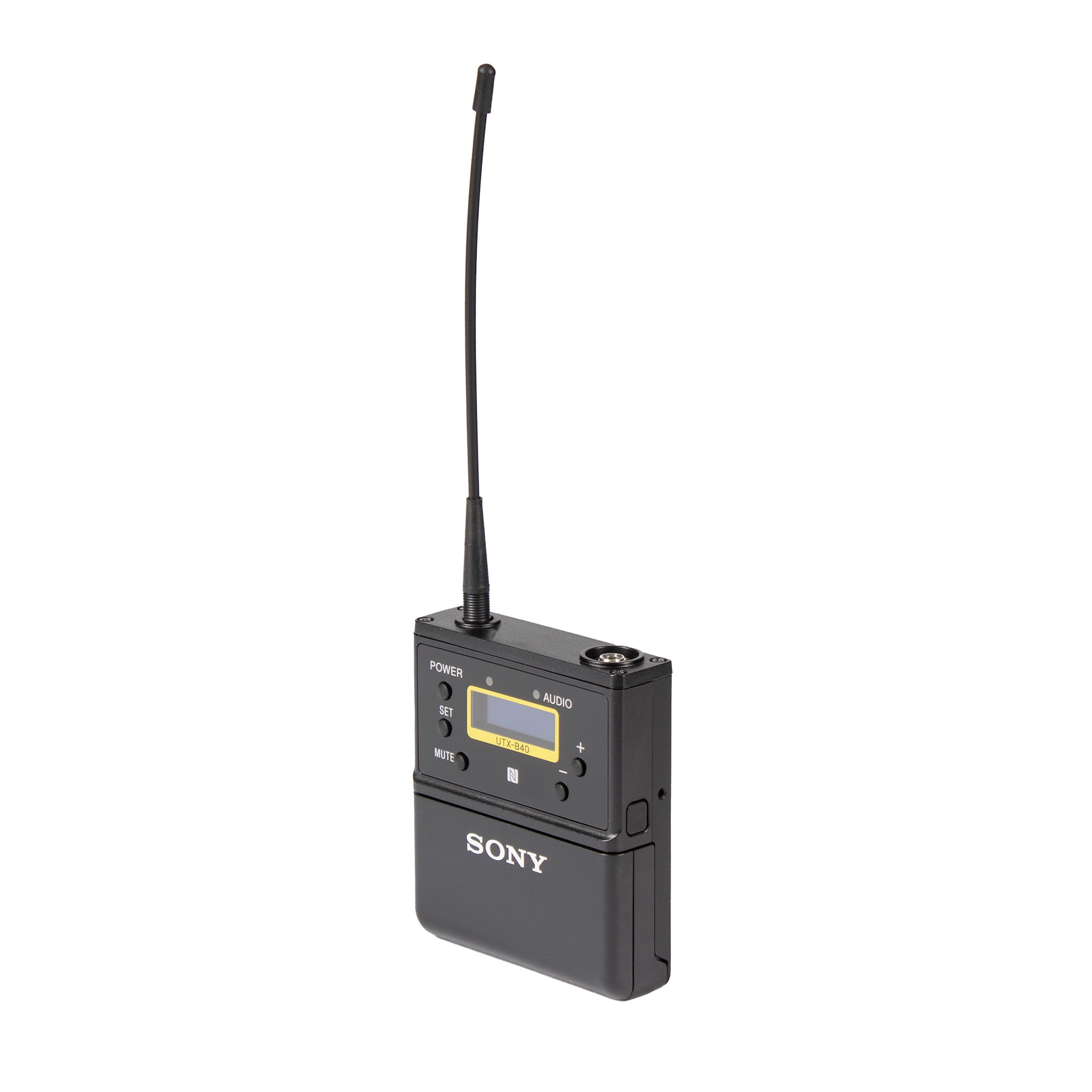 Sony UTX-B40 Wireless Bodypack Transmitter with Omni Lavalier Mic, 14UC: 470 to 542MHz
