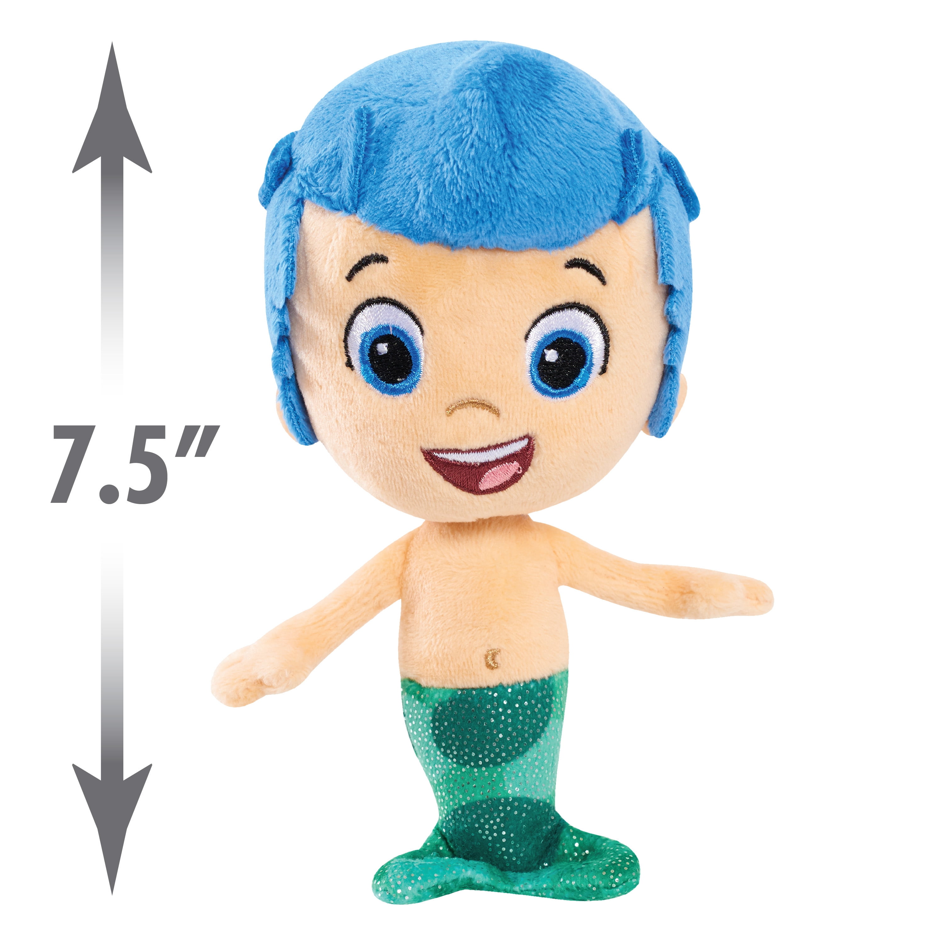 bubble guppies plush doll set