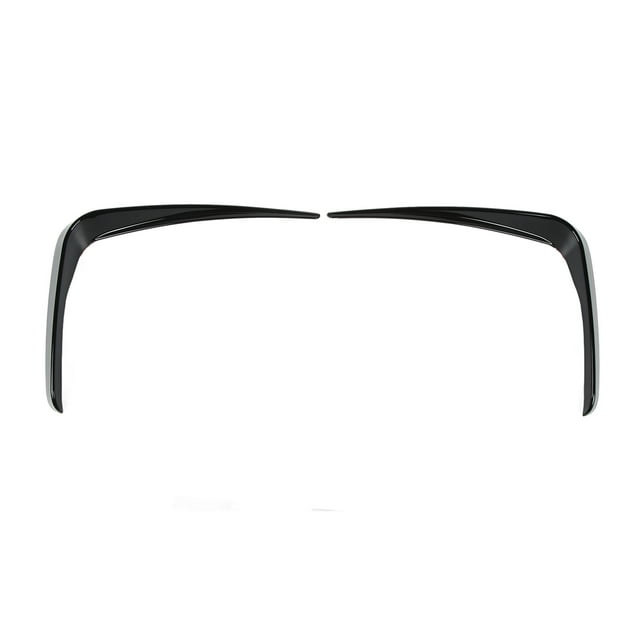 Front Bumper Spoiler Trim,2pcs Front Bumper Vent Front Bumper Spoiler Front Bumper Splitter User-Friendly Design